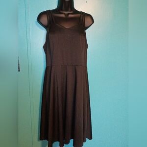 Grace Karin Black Sleeveless Mini Dress